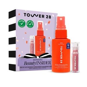 Tower 28 SOS Spray and Lip Jelly Set - Red